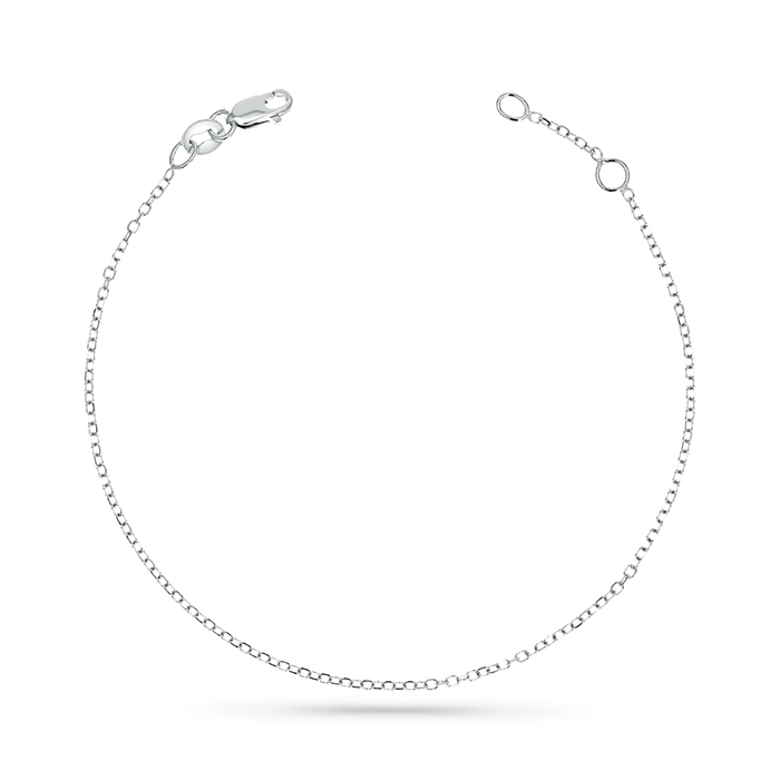 14K Gold Cable Chain Bracelet