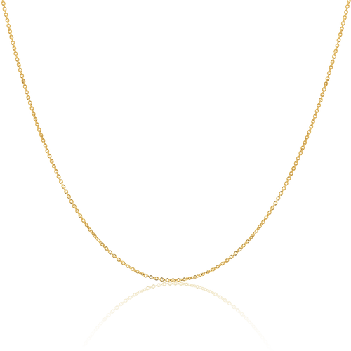 14K Gold Cable Chain Necklace