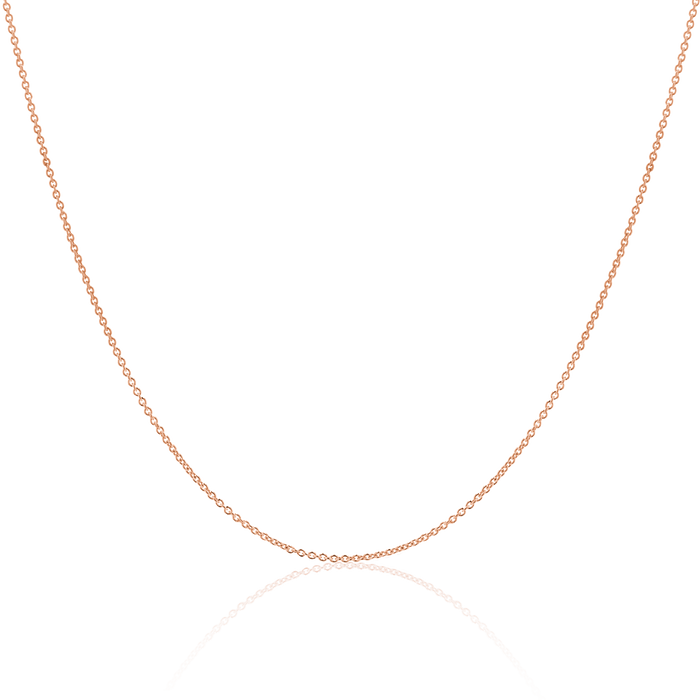 14K Gold Cable Chain Necklace