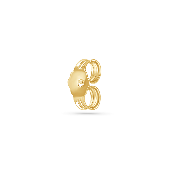 14K Solid Gold Earring Back