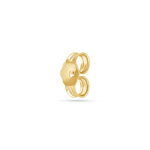 14K Solid Gold Earring Back