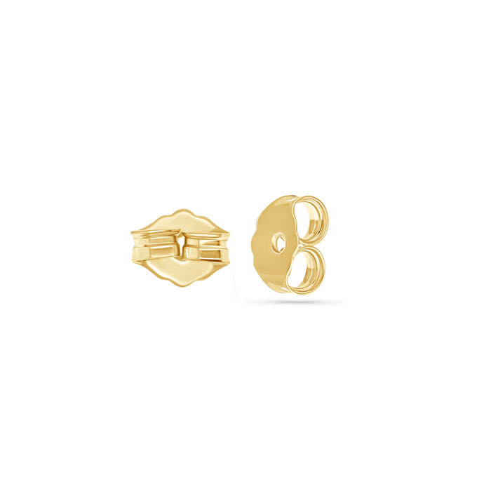 14K Solid Gold Earring Back