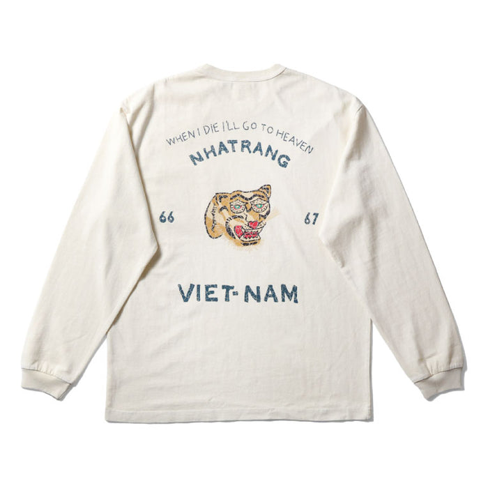 22384 PIGMENT US COTTON PRINT TEE (VIETNAM) - NATURAL