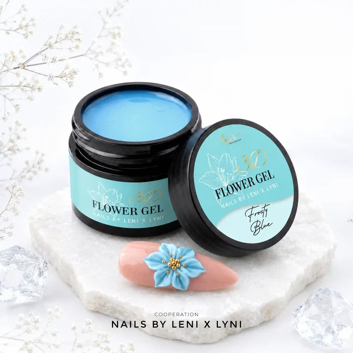 3D Flower Gel · Frosty Blue 15ml · Leni x Lyni