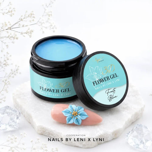 3D Flower Gel · Frosty Blue 15ml · Leni x Lyni