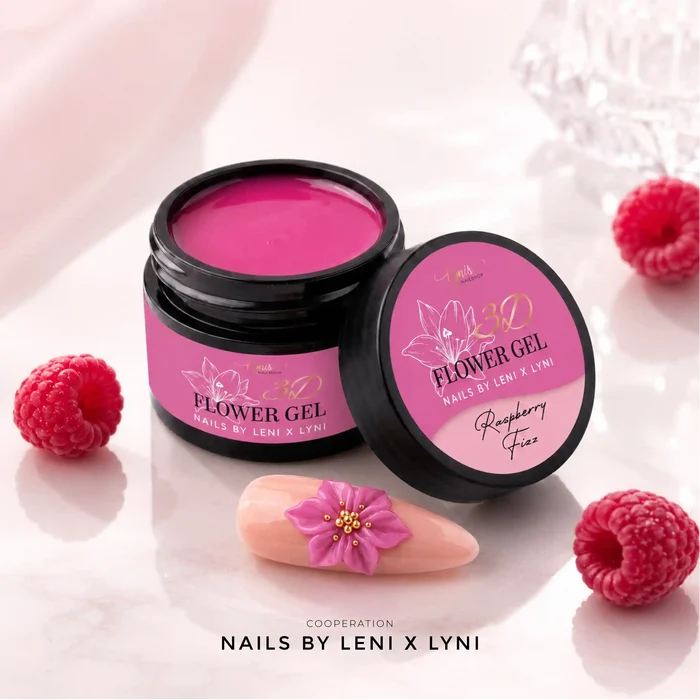 3D Flower Gel · Raspberry Fizz 15ml · Leni x Lyni
