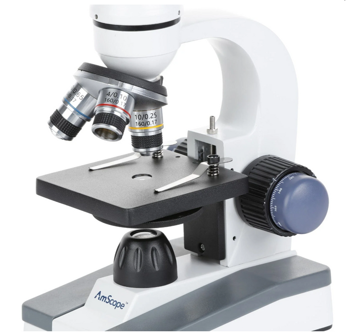 40X-1000X Portable LED Monocular Student Microscope