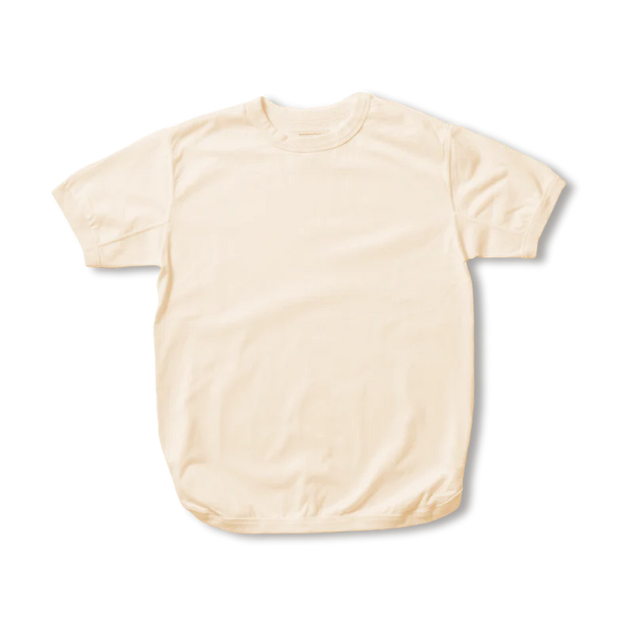 5222-22 Flat Seam Heavyweight T-Shirt - ECRU