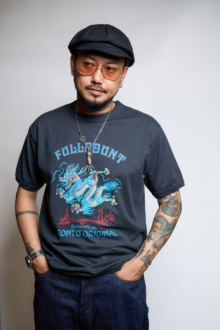 5222PT-PRNT Tshirt - INK BLACK
