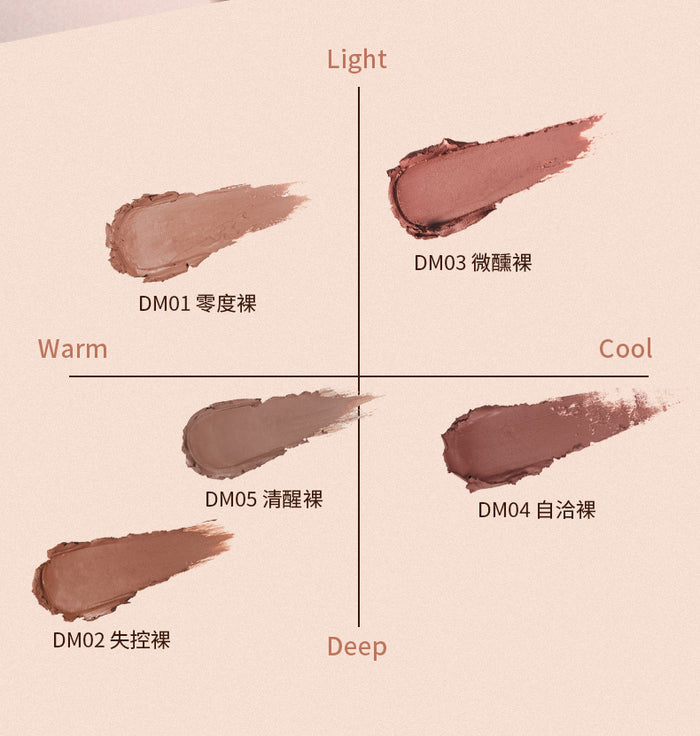 Absolute Nude - Matte Duo Lipstick - Cheeryep