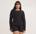 Active Mesh Long Sleeve Tee