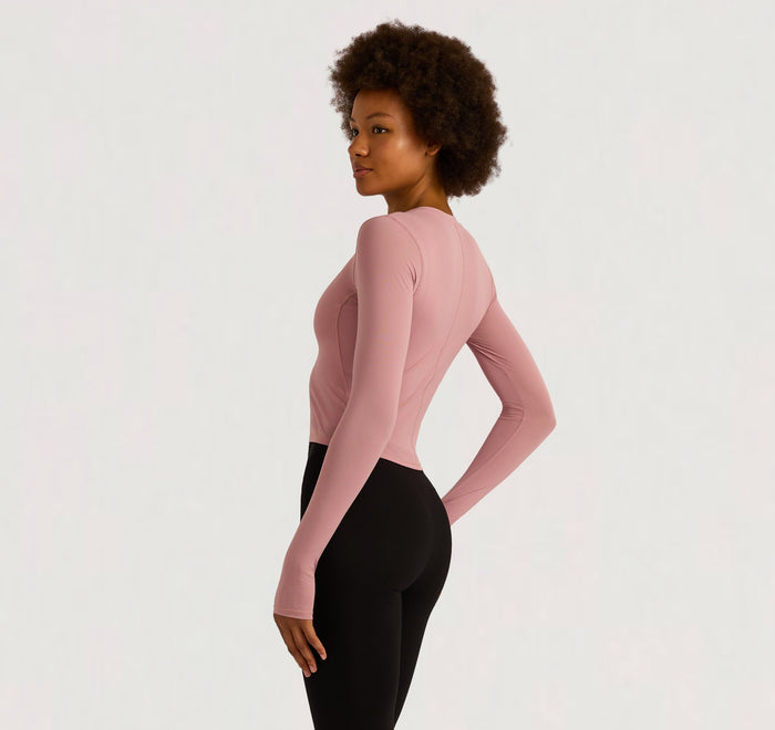Active Mesh Long Sleeve Tee