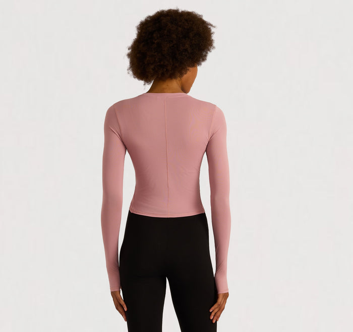 Active Mesh Long Sleeve Tee