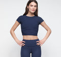 Active Rib Ruched Tee