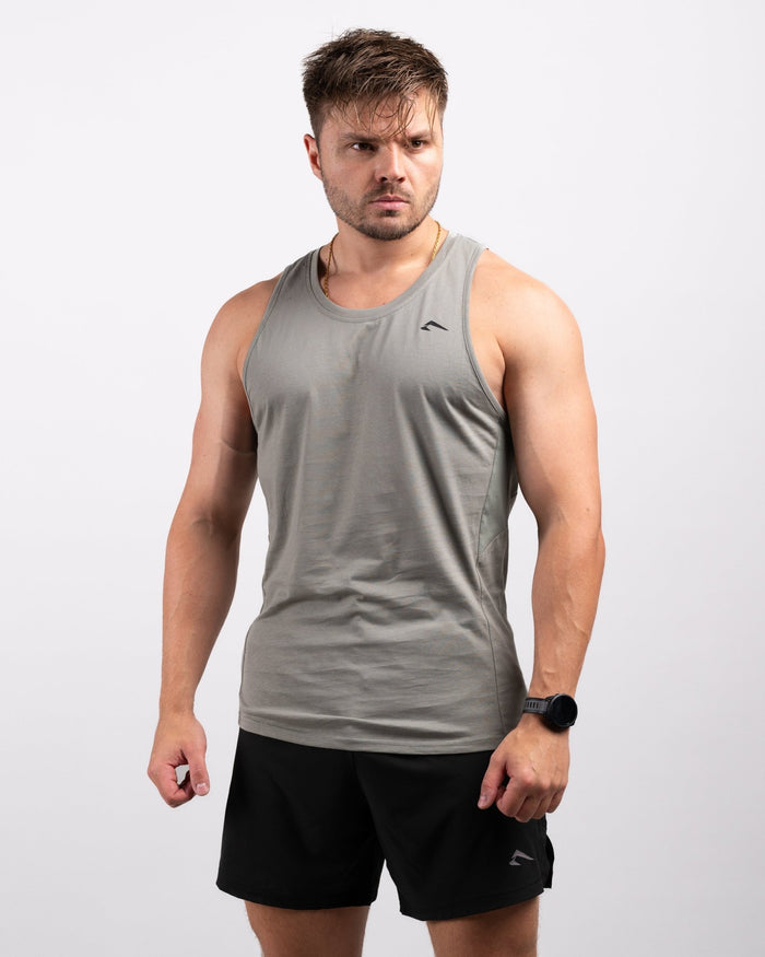 Active Tank (Olive) - Athletic Aesthetics