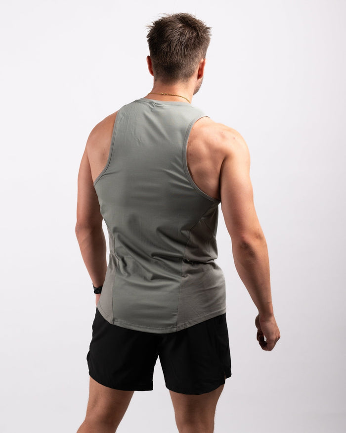 Active Tank (Olive) - Athletic Aesthetics