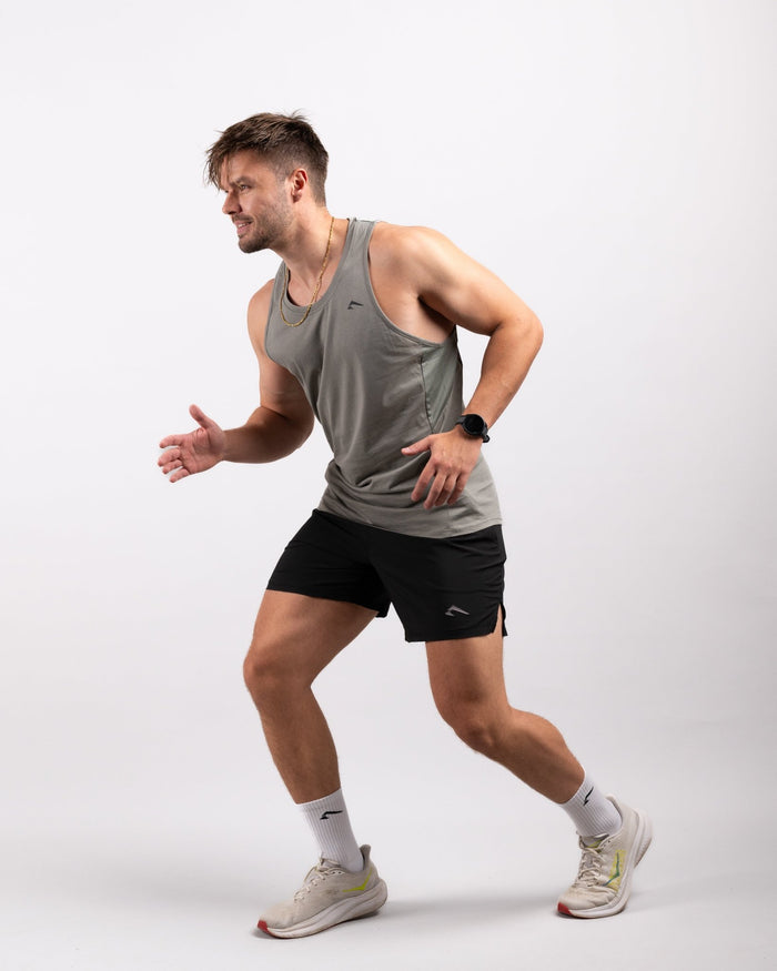 Active Tank (Olive) - Athletic Aesthetics