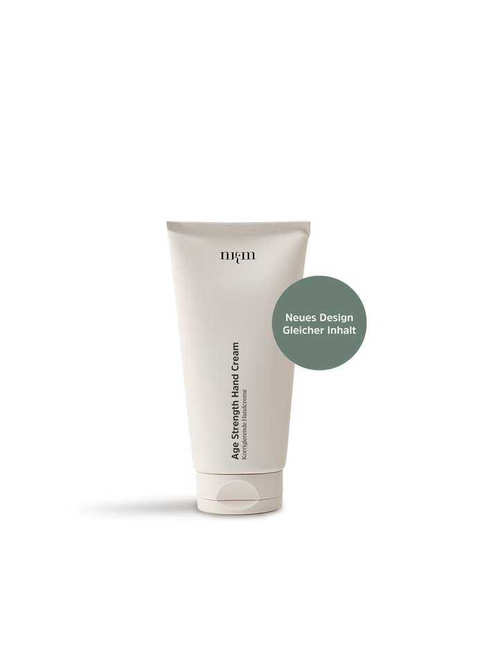 Korrigierende Handcreme von nkm im neuen Design