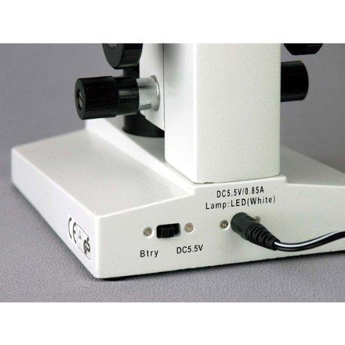 AmScope 40x-800x Student Compound Microscope - LED Cordless