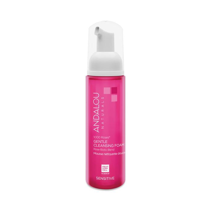 Andalou Naturals 1000 Roses Gentle Cleansing Foam 3-Pack
