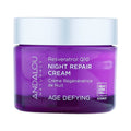 Andalou Naturals Resveratrol Q10 Night Repair Cream 2-Pack