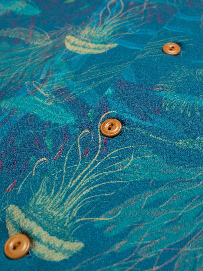 Arvid Hawaii Shirt - Deep Sea
