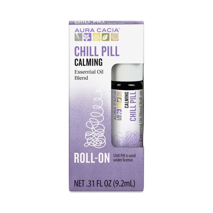 Aura Cacia Essential Oils Roll On Chill Pill 5-Pack