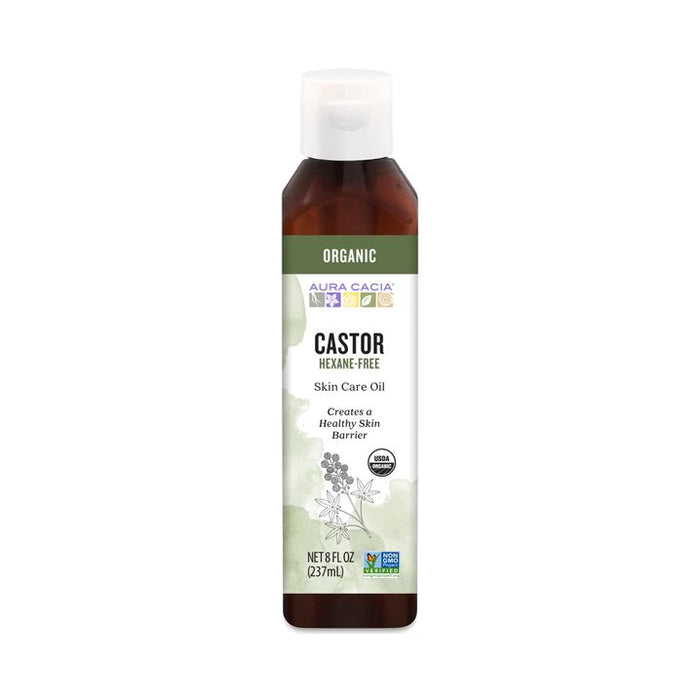 Aura Cacia Organic Castor Oil 3-Pack
