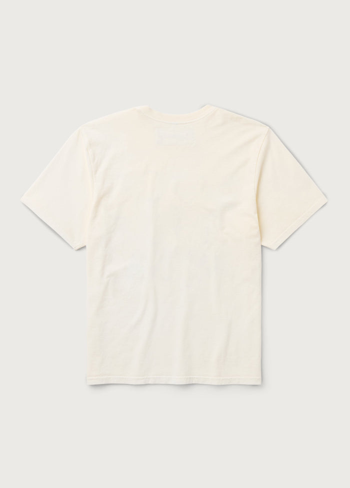 BARBED TEE S/S - BONE