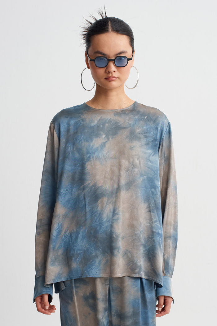 Batik Desenli Bluz-K261011086