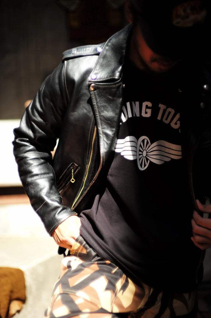 BC25104 BUCO L/S TEE / RIDING TOGS - BLACK
