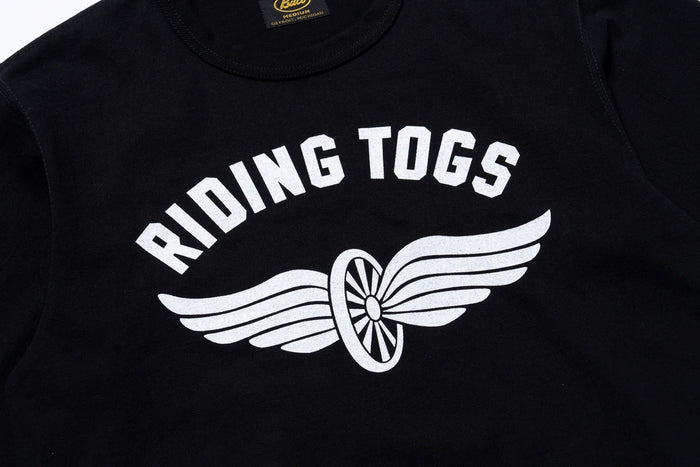 BC25104 BUCO L/S TEE / RIDING TOGS - BLACK