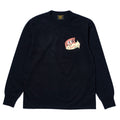 BC25105 BUCO L/S TEE / LOOK AT HOW BUCO DID IT! - BLACK