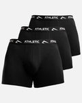 Boxershorts 3er Pack (Black) - Athletic Aesthetics