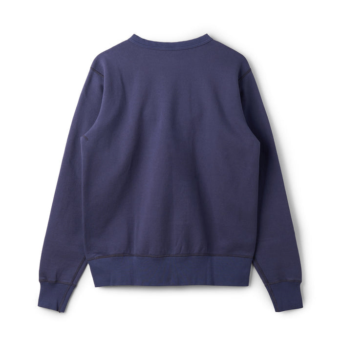 BR69632 SET-IN CREW NECK SWEAT SHIRT AIRMENS MOSQUITO CLUB - NAVY