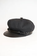 BRANDO W/LEATHER - BLACK