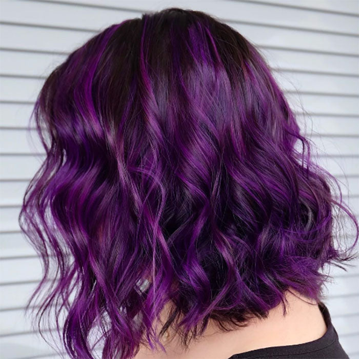 Burgundy (Rich Purple) - Semi-Permanent Hair Dye - Crazy Color