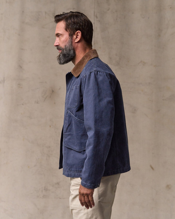 Canvas Outfitter Jacket - Blue Mussel