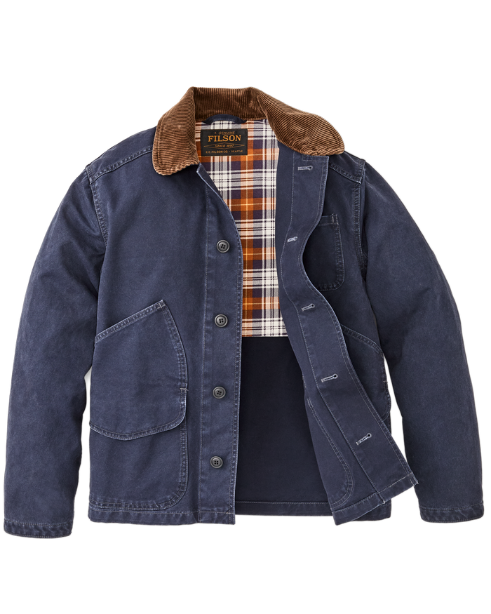 Canvas Outfitter Jacket - Blue Mussel