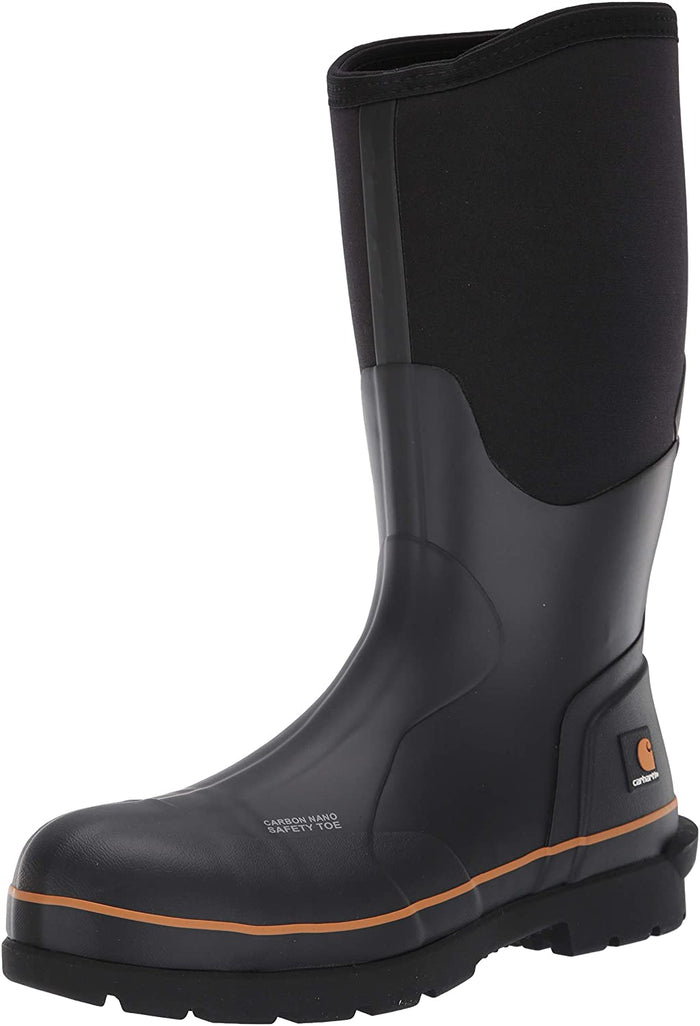 Mudrunner WP 15" Nano Toe Rubber Boot in Black from the size view