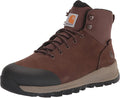 Outdoor WP 5" Alloy Toe Hiker Boot in Dark Brown Nubuck from the size view