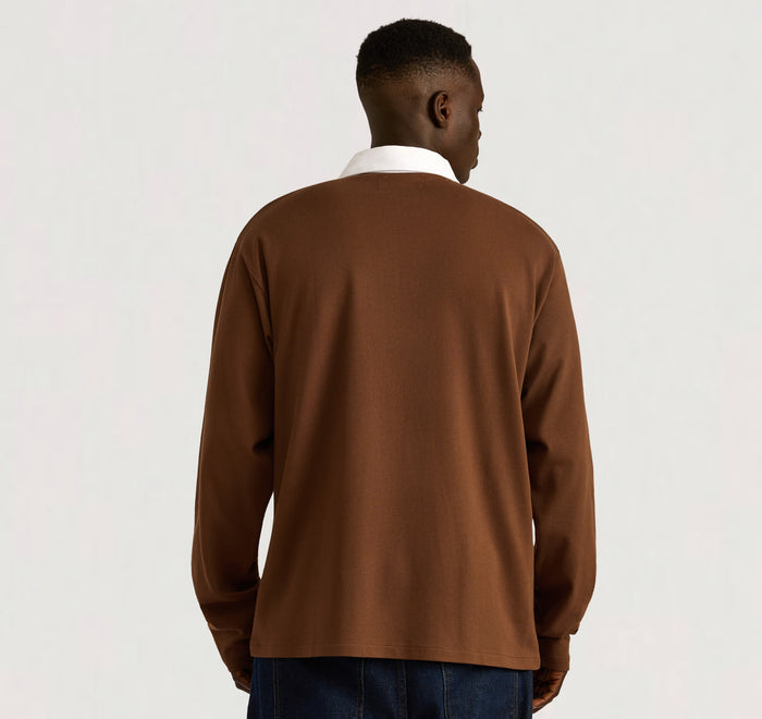 Casual Sport Long Sleeve Polo