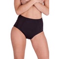 Chilot menstrual FEMME RÉPUBLIQUE Braga Menstrual Daily, design cu talie înaltă, mărime S, negru