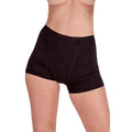 Chilot menstrual FEMME RÉPUBLIQUE Braga Menstrual Sport, design tip boxeri, mărime L, negru