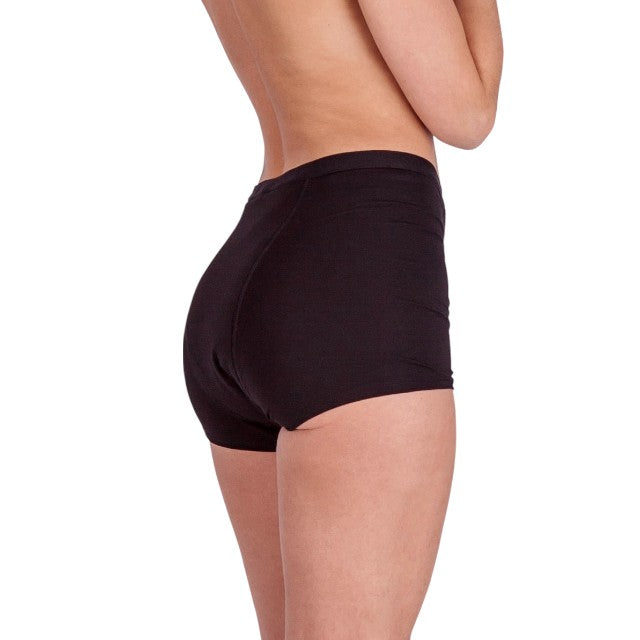 Chilot menstrual FEMME RÉPUBLIQUE Braga Menstrual Sport, design tip boxeri, mărime L, negru