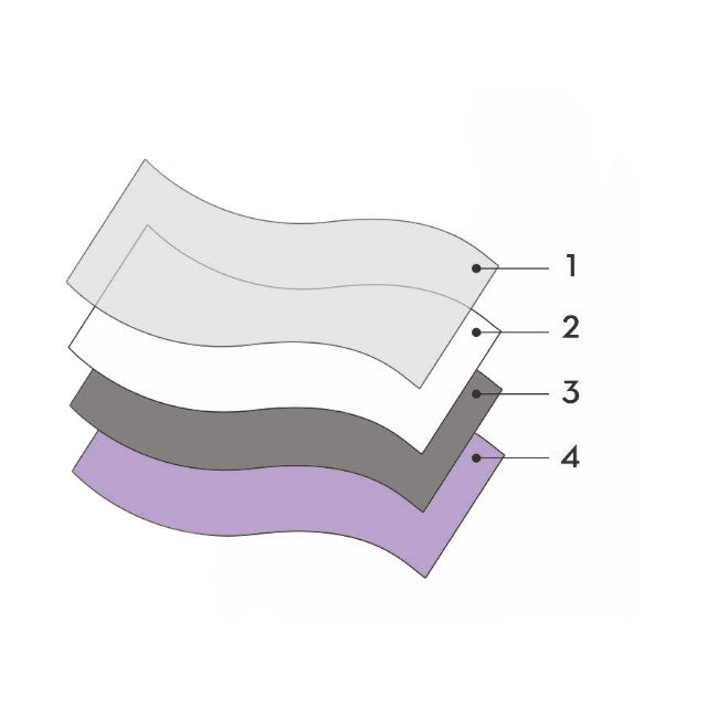 Chilot menstrual FEMME RÉPUBLIQUE Braga Menstrual Sport, design tip boxeri, mărime L, negru