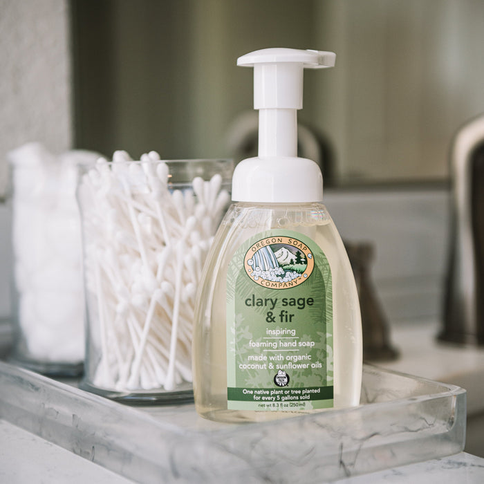 Clary Sage & Fir Foaming All Natural Organic Hand Wash