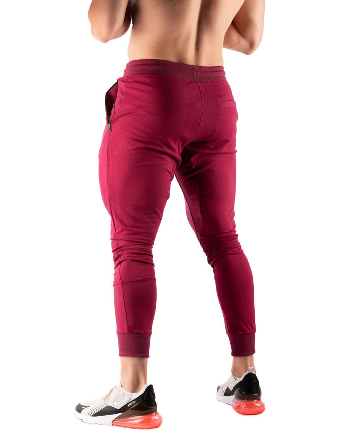 Classic Joggers (Burgundy) - Athletic Aesthetics