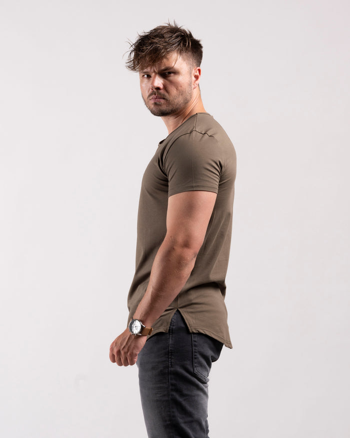 Classic Longline Shirt (Army)