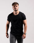 Classic Longline Shirt (Black/Grey)
